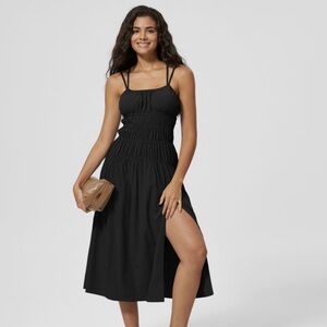 Halara Black Sleeveless Dress NWT